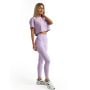 Limitless Cropped T-Shirt für Frauen Lavender - GymBeam S