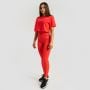 Limitless Cropped T-Shirt für Frauen Hot Red - GymBeam XS