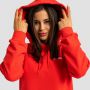 Limitless Longline Hoodie für Frauen Hot Red - GymBeam S