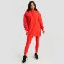 Limitless Longline Hoodie für Frauen Hot Red - GymBeam S