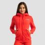Limitless Hoodie mit Reißverschluss für Frauen Hot Red – GymBeam M