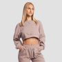 Women‘s Aura Cropped Sweatshirt Roux - GymBeam L