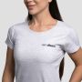Basic T-Shirt für Frauen in Heather Grey - GymBeam S