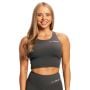 Women‘s BEAT Sports Top Charcoal - GymBeam S