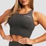 Women‘s BEAT Sports Top Charcoal - GymBeam S