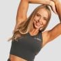Women‘s BEAT Sports Top Charcoal - GymBeam S