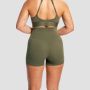 Women‘s Combat Shorts Olive Grey - GymBeam L