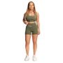 Women‘s Combat Shorts Olive Grey - GymBeam L