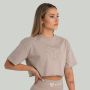 CropTop für Frauen in Taupe - STRIX L