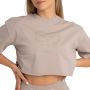 CropTop für Frauen in Taupe - STRIX L