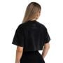 CropTop für Frauen in Washed Black - STRIX M