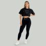 CropTop für Frauen in Washed Black - STRIX M