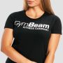 Women's Fitness T-shirt Black - GymBeam S