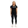 Women's Fitness T-shirt Black - GymBeam S