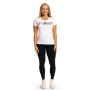 Women's Fitness T-shirt White - GymBeam L