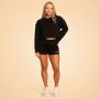 Grace Sweatshorts in Black - BeastPink XL