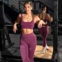 LIFT Nahtlose Leggings für Frauen in Plum - GymBeam S
