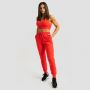 Limitless Jogginghose für Frauen Hot Red - GymBeam M