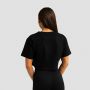 Limitless Cropped T-Shirt für Frauen in Black - GymBeam M