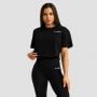Limitless Cropped T-Shirt für Frauen in Black - GymBeam M