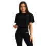 Limitless Cropped T-Shirt für Frauen in Black - GymBeam M