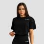 Limitless Cropped T-Shirt für Frauen in Black - GymBeam M