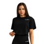 Limitless Cropped T-Shirt für Frauen in Black - GymBeam M