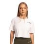 Limitless Cropped T-Shirt für Frauen in White - GymBeam XXL