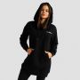 Limitless Longline Hoodie für Frauen Black - GymBeam XL