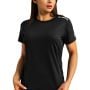 Women‘s Limitless T-shirt Black - GymBeam L