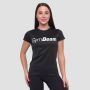 Women‘s Mesh T-Shirt Essence Black - GymBeam M