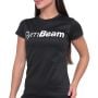 Women‘s Mesh T-Shirt Essence Black - GymBeam M