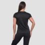 Women‘s Mesh T-Shirt Essence Black - GymBeam M