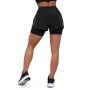 Pulse 2in1-Laufshorts für Frauen in Black – GymBeam L