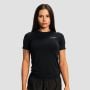 Pulse X Running T-shirt für Frauen in Black - GymBeam L