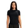 Pulse X Running T-shirt für Frauen in Black - GymBeam L