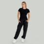 T-Shirt für Frauen Ribbed Tee in Black - STRIX M