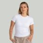 T-Shirt für Frauen Ribbed Tee in White - STRIX M