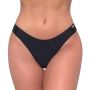 Women‘s Sports Bikini Bottom Black - GymBeam XL