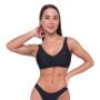 Women‘s Sports Bikini Top Black - GymBeam L