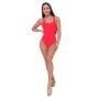 Women‘s Sports Swimsuit Red - GymBeam S