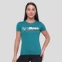 Women‘s Strong Tomorrow T-shirt Blue - GymBeam XXL