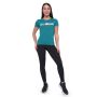 Women‘s Strong Tomorrow T-shirt Blue - GymBeam XXL
