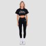 Thrive Cropped T-Shirt für Frauen in Black - GymBeam L