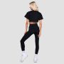 Thrive Cropped T-Shirt für Frauen in Black - GymBeam L