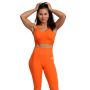 Limitless High-Waist Leggings Orange - GymBeam S