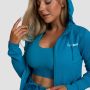 Limitless Hoodie mit Reißverschluss für Frauen in Aquamarine - GymBeam S