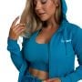 Limitless Hoodie mit Reißverschluss für Frauen in Aquamarine - GymBeam S