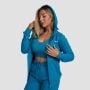 Limitless Hoodie mit Reißverschluss für Frauen in Aquamarine - GymBeam S