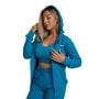 Limitless Hoodie mit Reißverschluss für Frauen in Aquamarine - GymBeam S